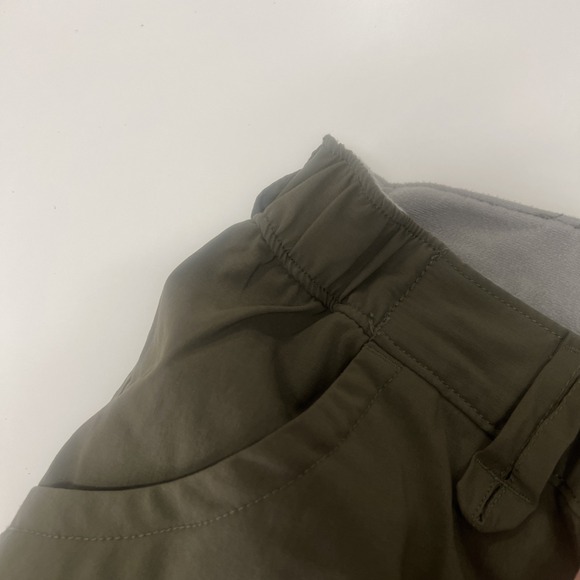 Duluth Trading Pants Womens 18x31* Green Nylon Blend Lightweight Stretch Pockets - Picture 5 of 9